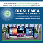 CONTEG na BICSI EMEA konferenci a výstavě