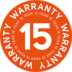 logo 15 year warranty